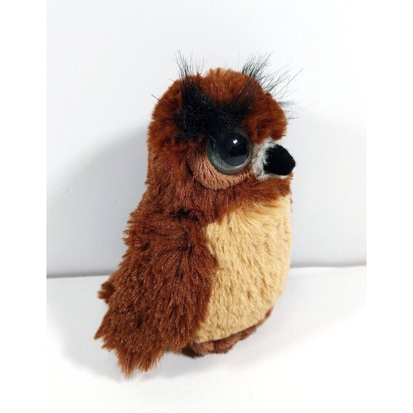 Wild Republic Owl Great Horned Owl Googly Glow Eyed Animal 5" - Picture 2 of 4